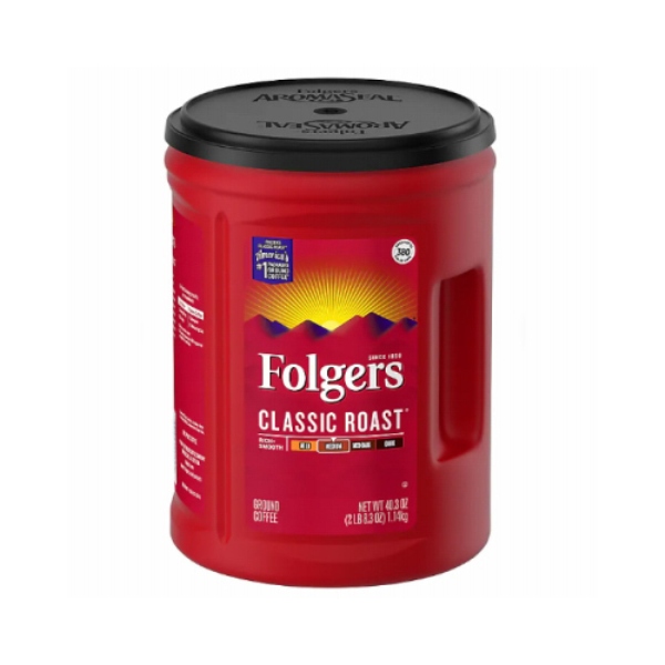 Picture of Staples 113451 40.3 oz Folgers Classic Medium Roast Ground Coffee