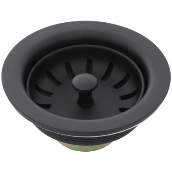 Picture of Danco 114253 3.5 in. Matte Black Basket Sink Strainer