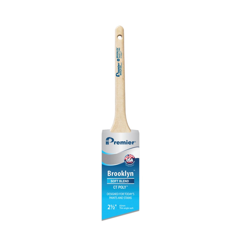 2.5 in. Brooklyn Thin Angle Sash CT Poly Brush