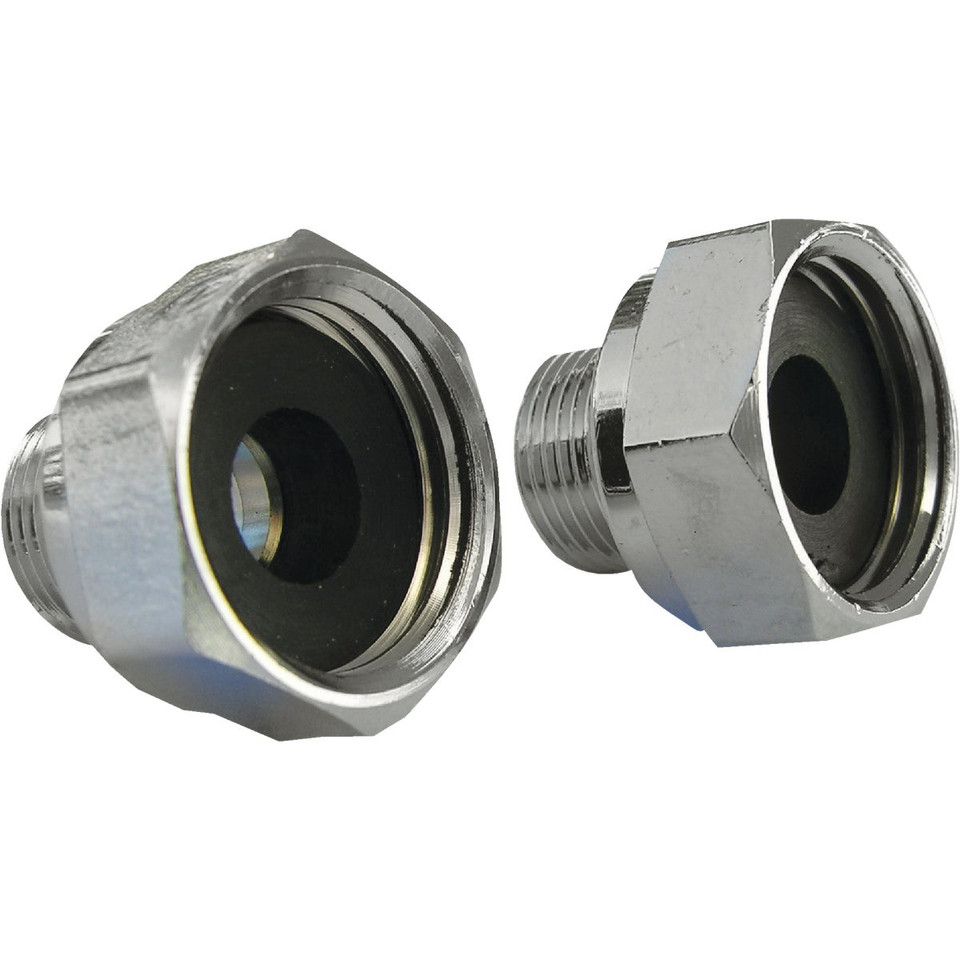 Picture of Larsen Supply 113703 Compression Brass Faucet Adapter - Pack of 2