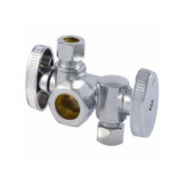 112440 0.5 x 0.375 in. Dual Shut-off Full Valve