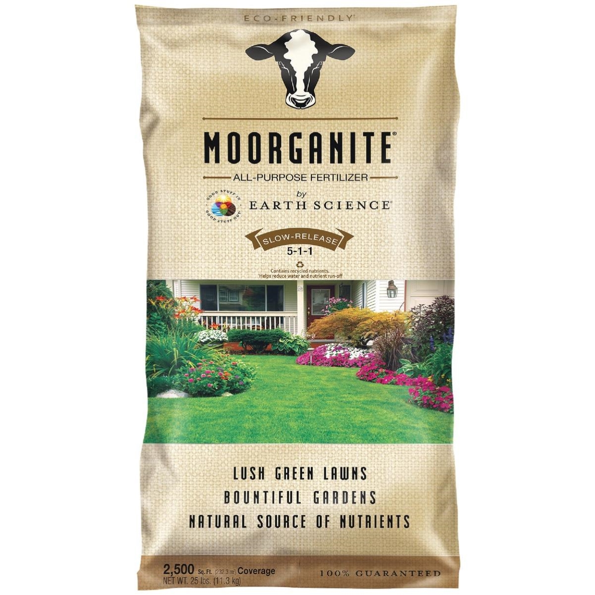2500 sq ft. Moorganite Fertilizer - 25 lbs