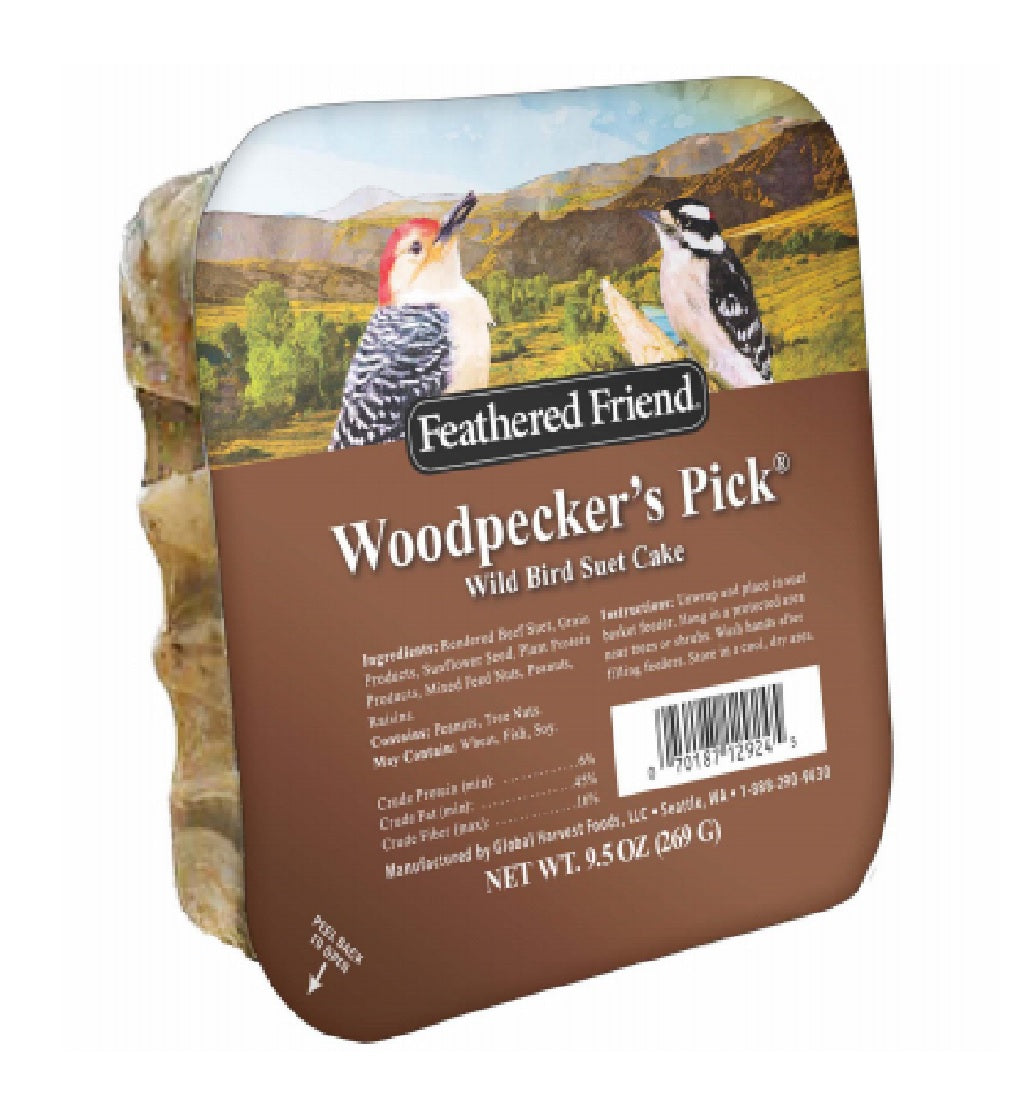 Picture of Global Harvest Foods 109808 9.5 oz Woodpecker Pick Wild Bird Food