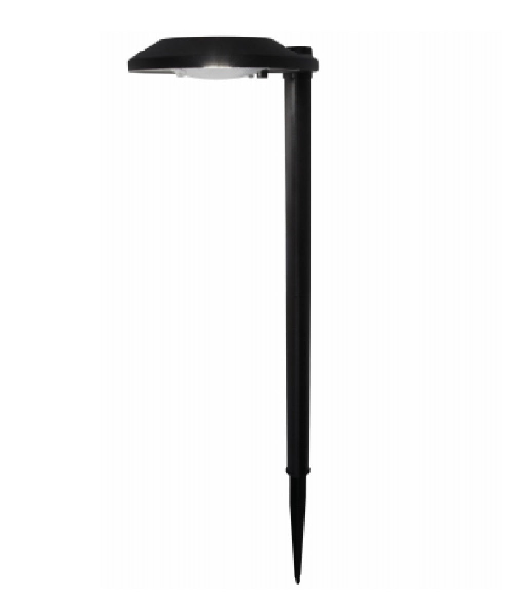 120V 80 Lumens Black Metal Pathway Light with Kelvin Selector