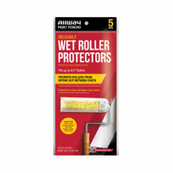 Allway Tools 272877 5 Piece Rolls Paint Poncho Roller Cover Case - Pack of 12