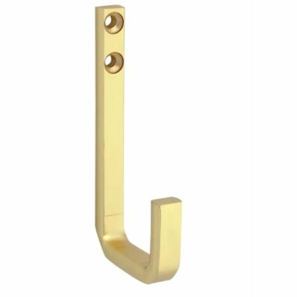 Picture of National Hardware 112033 Brushed Gold Reed Modern Hook