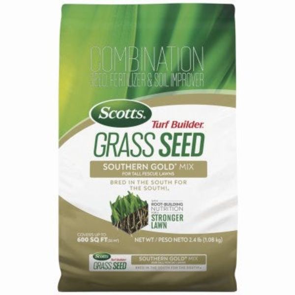 2.4 lbs Turf Builder Grass Seed Southern Gold Mix for Tall Fescue