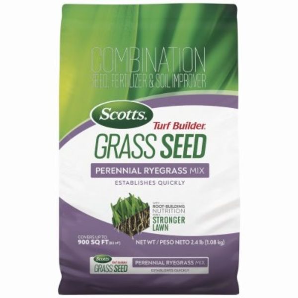 2.4 lbs Turf Builder Grass Seed Perennial Ryegrass Mix