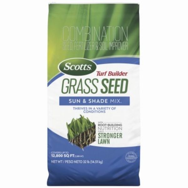 32 lbs Turf Builder Grass Seed Sun & Shade Mix