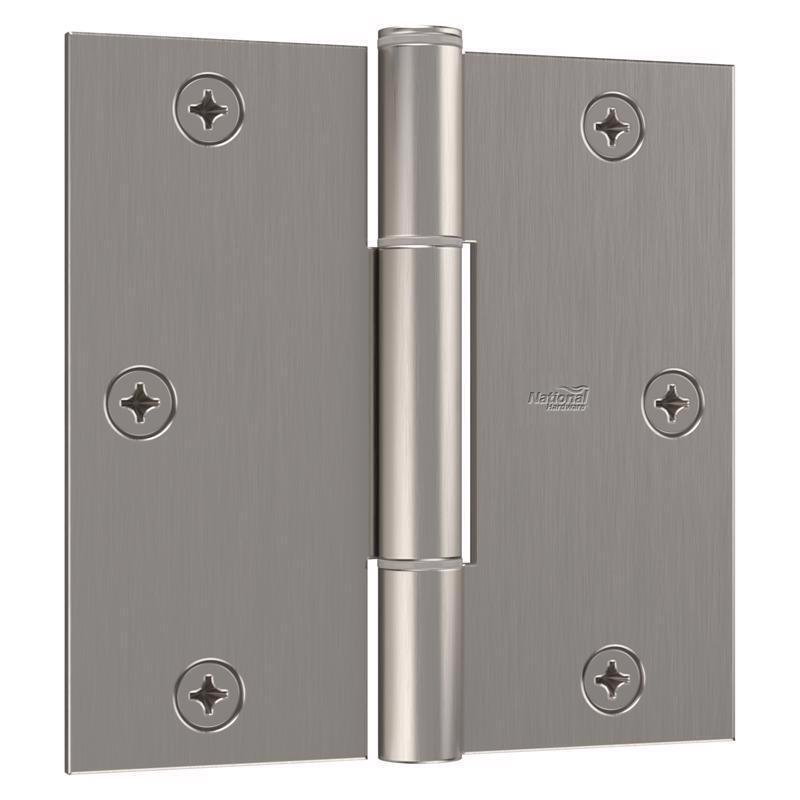 Picture of National Manufacturing 107241 3.5 in. Satin Nickel Squeak-Guard Hinge