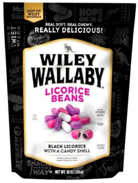 Picture of Kennys Candy & Confections 264797 10 oz Huckleberry Licorice Soft & Chewy- Pack of 10