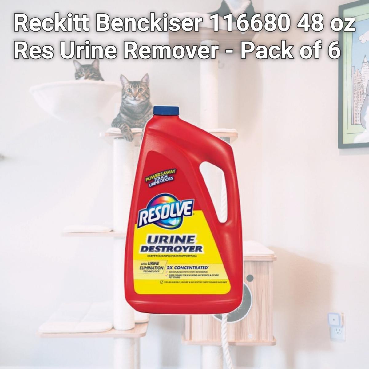 Picture of Reckitt Benckiser 116680 48 oz Res Urine Remover - Pack of 6