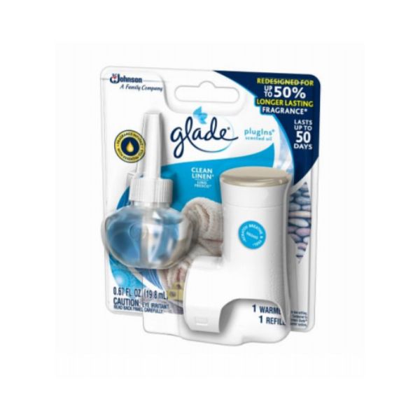 Glade Linen Oil Warmer - Case of 5