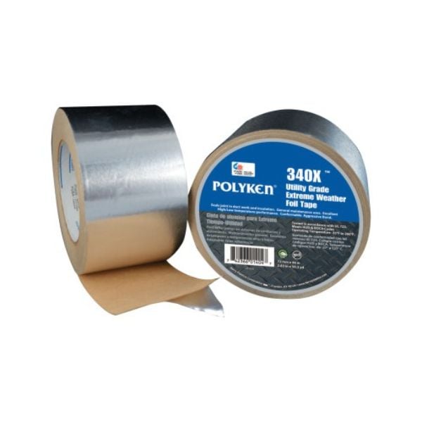 3x50YD Aluminum High Temperature Flue Insulation Tape - Pack of 16