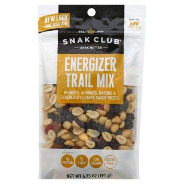 Picture of Midwest Distribution 114526 6.75 oz Snak Club Energi Trail Mix - Pack of 6