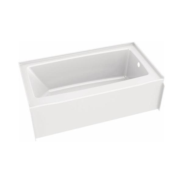 118749 60 x 32 in. Right Drain Bathtub -  Delta Fauce