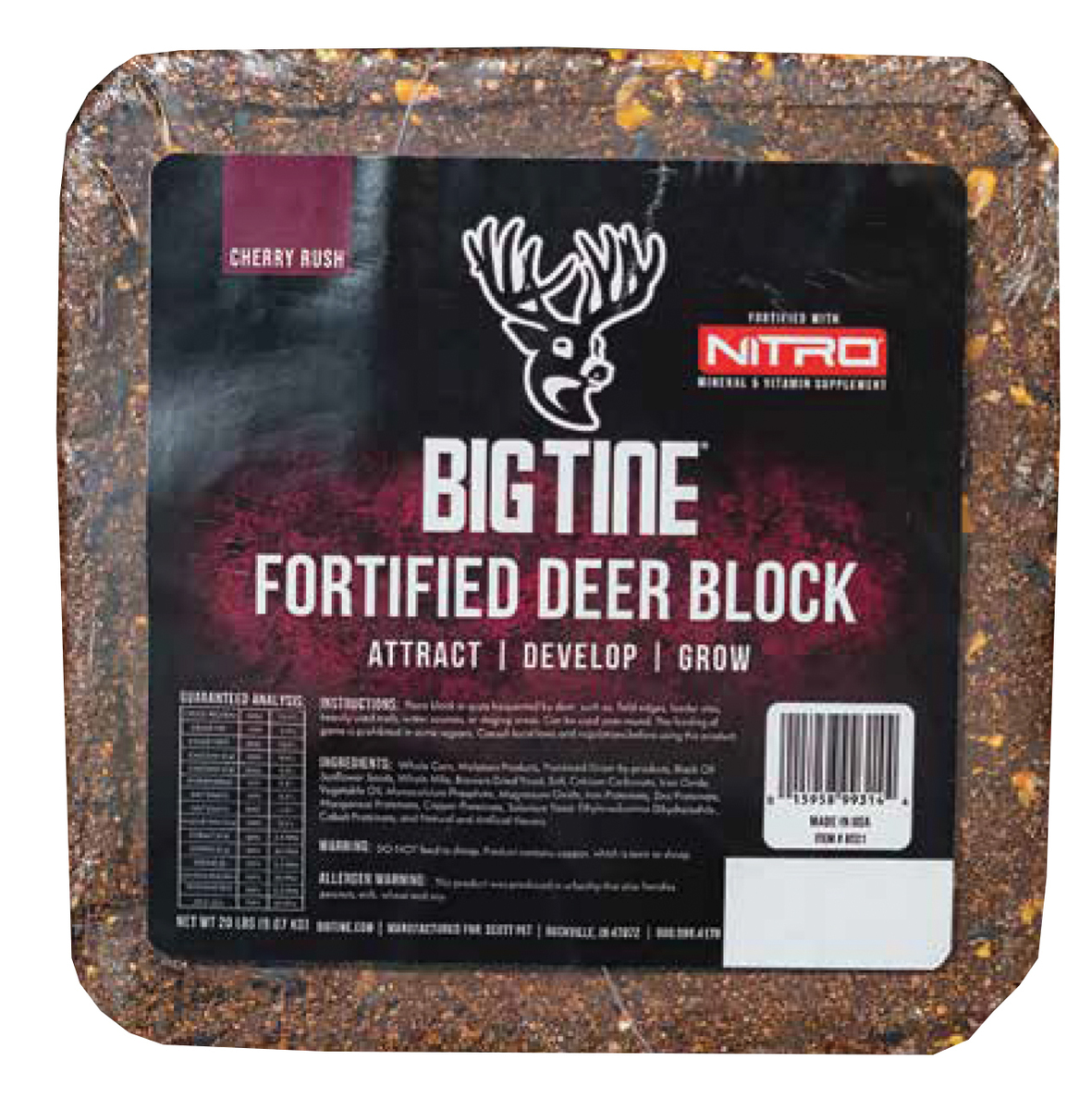 20 lbs Deer Block Pet Food
