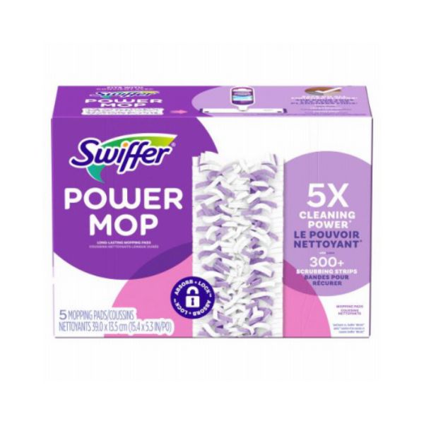 118416 Swiffer Power Mop Pad - 5 Count -  Procter & Gamble