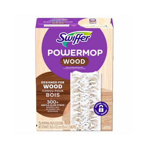 118417 Swiffer Wood Mop Pad - 5 Count -  Procter & Gamble