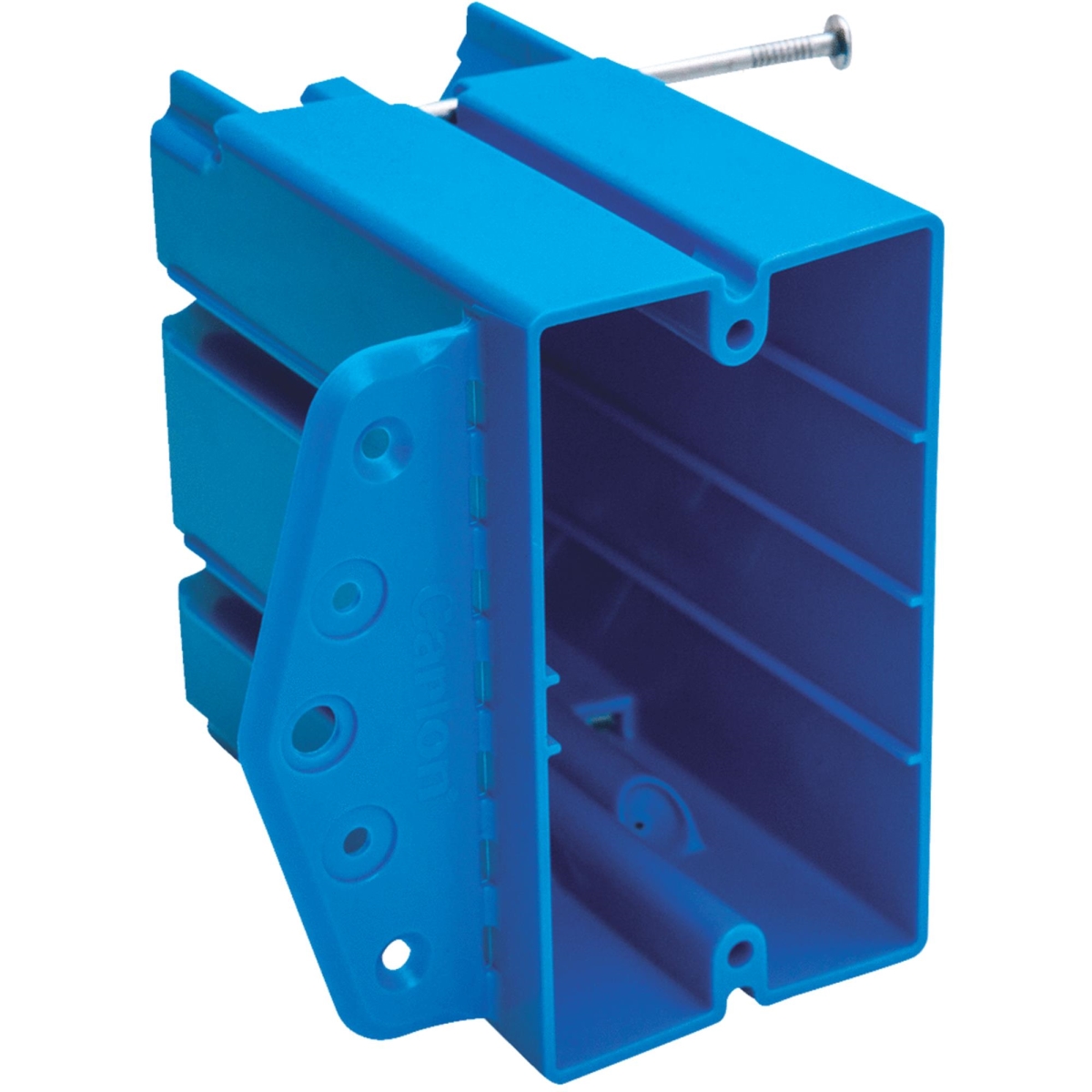 119549 1-Gang PVC Molded Multi-Purpose Electrical Wall Box, Blue - Pack of 24 -  Carlon