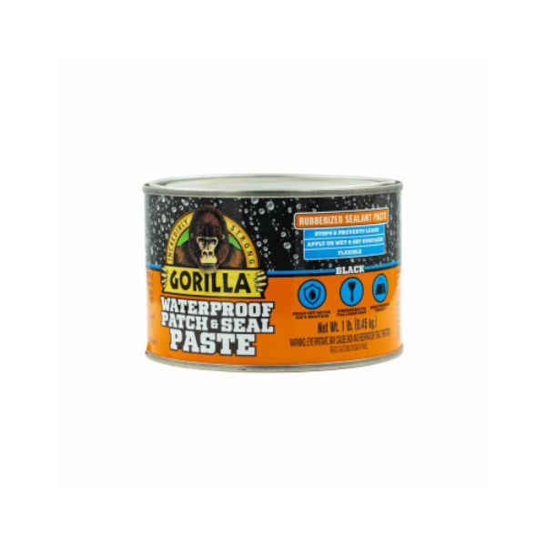 1 lbs Black Patch & Seal Paste, Case of 6