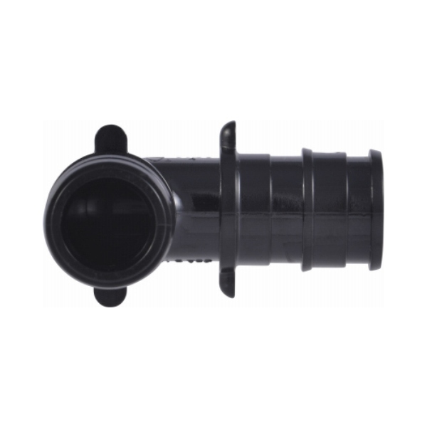 Elbow, 1/2 in, Barb, 90 deg Angle, Acudel Polymer, Black, 150 to 160 psi Pressure