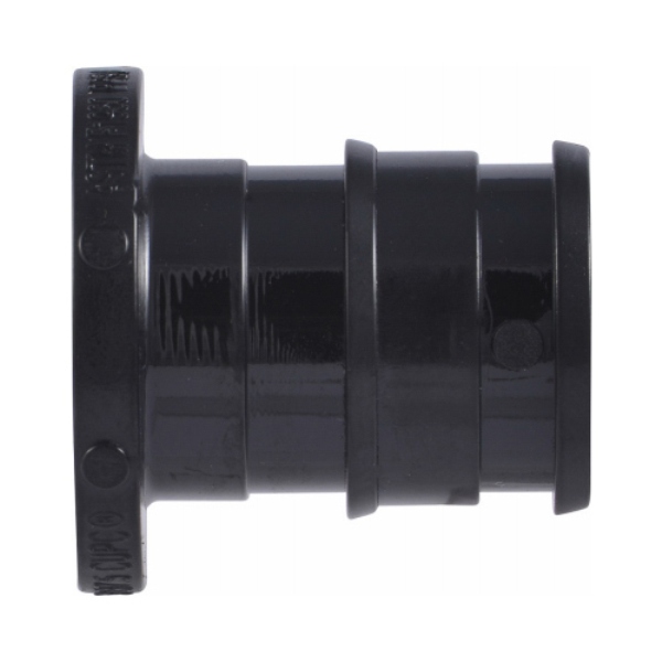 Expansion Plug, 3/4 in, Barb, Polysulfone, Black