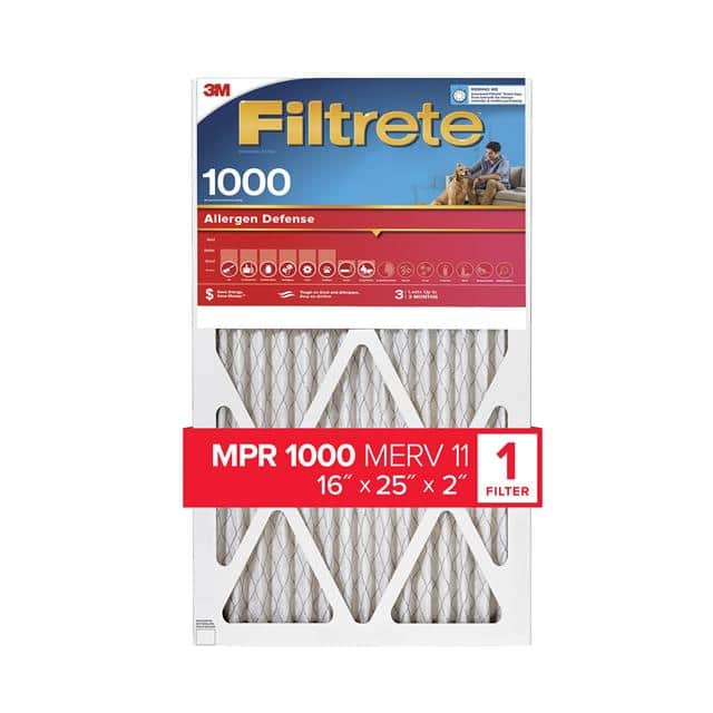 Picture of 3M 118802 16 x 25 x 2 in. 1000MPR Filtrete Electrostatic Air Filter, Case of 4