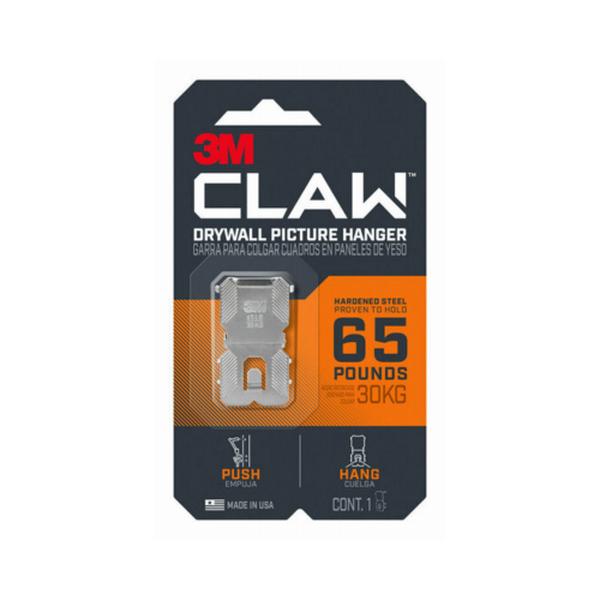 118847 65 lbs CLAW Drywall Picture Hanger - Pack of 4