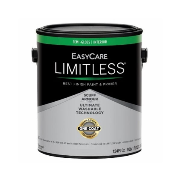 1 gal EasyCare Limitless Interior Semi-Gloss Paint & Primer, White