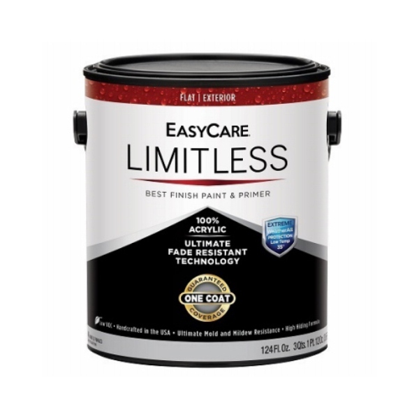 True Value  1 gal EasyCare Limitless Exterior Latex House Flat Paint & Primer  White