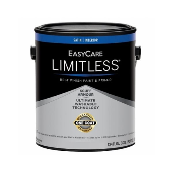 1 gal EasyCare Limitless Interior Satin Paint & Primer, Medium Base
