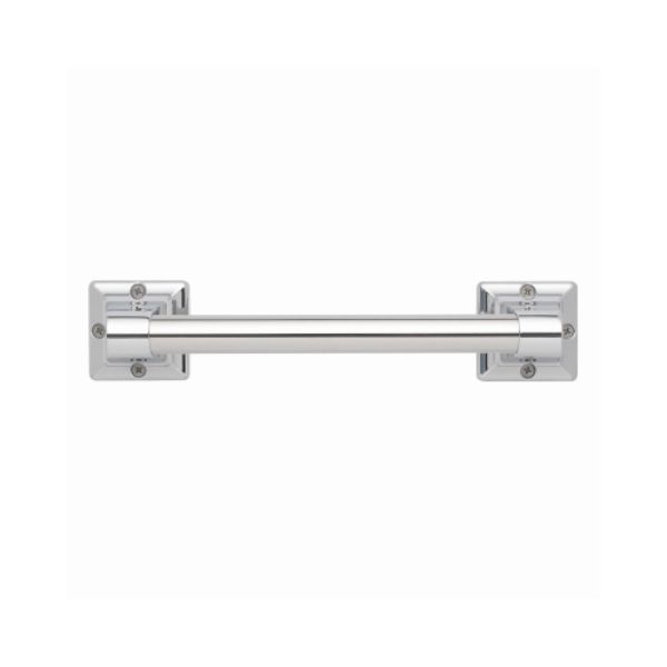9 in. Assist Shower Bar, Chrome 2PK