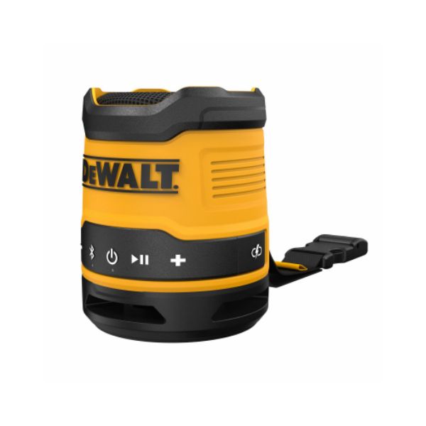 119837 Rechargeable USB-C Bluetooth Speaker, Yellow & Black