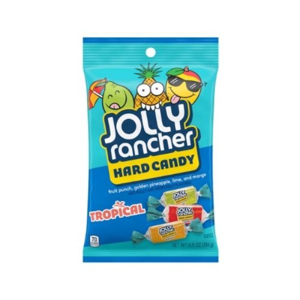 65 oz Jolly Rancher Assorted Tropical Bag Hard Candy