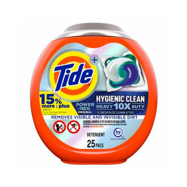 272629 Tide Power Pods Laundry Detergent - 25 Count - Pack of 4 -  Procter & Gamble