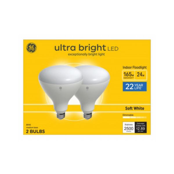 24W BR40 MB Bulb - Pack of 2