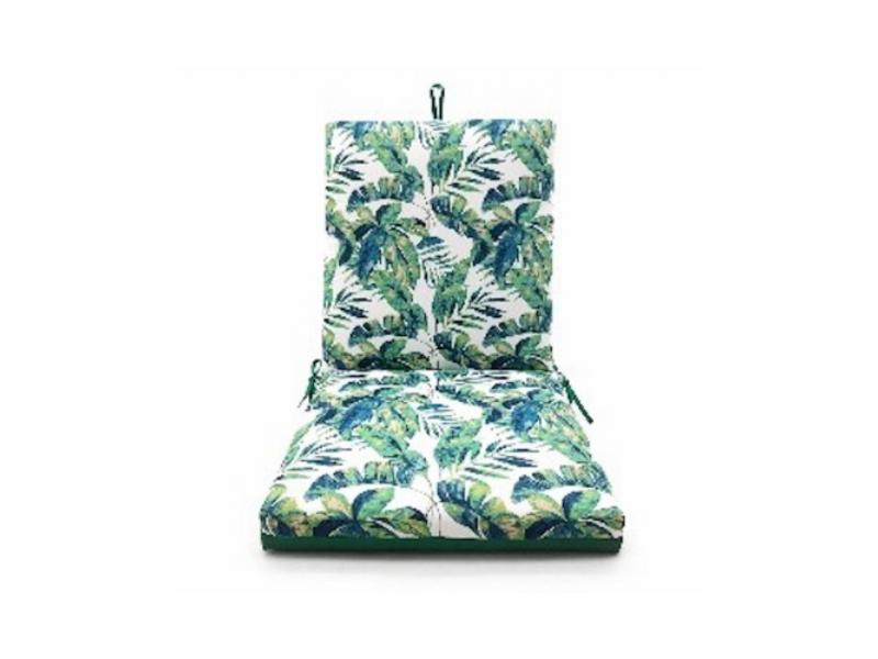 Leaves Chair Cushion, Green