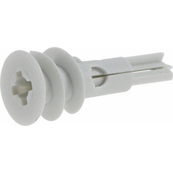No.8 Nylon Wall Anchor - 100 Count - Pack of 12