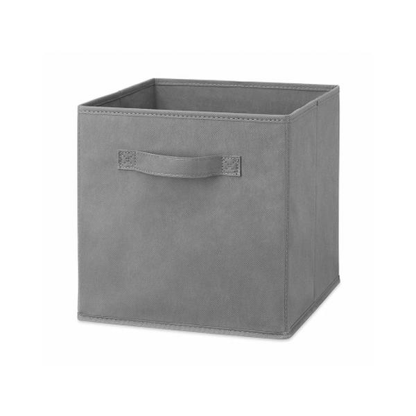 122068 Collapsible Cube, Gray - Pack of 12 -  WHITMOR