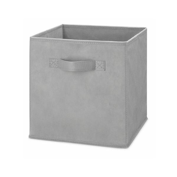 122035 Collapsible Cube, Light Gray - Pack of 12 -  WHITMOR