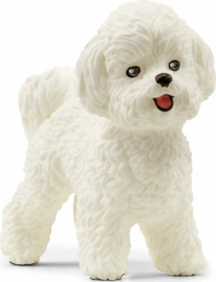 Picture of Schleich North America 126009 Schleich Bichon Frise Dog Toy Figure&#44; White - Pack of 5
