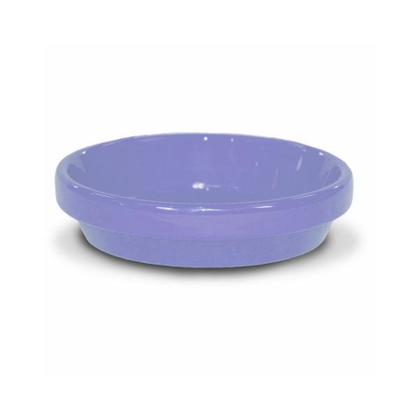 111601 5.75 in. Ceramic Saucer, Lilac