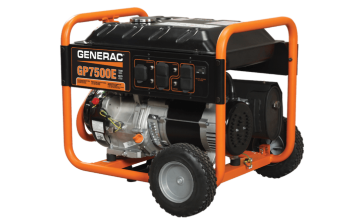 122357 GP7500E Port Generator