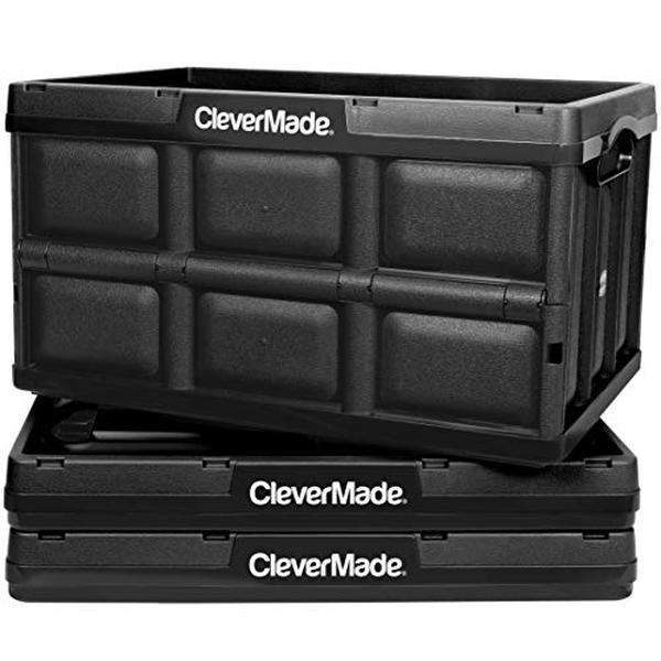 Picture of Clevermade 122713 46L Collaps Storage Bin