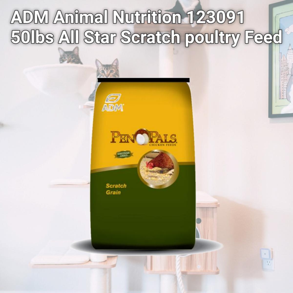 Picture of ADM Animal Nutrition 123091 50lbs All Star Scratch poultry Feed