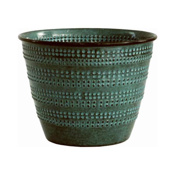 6 in. Cobblest Planter  Blue