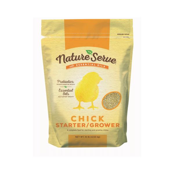 Picture of Belstra Milling 124013 10 lbs NatureServe Chick Starter & Grower with Essential Oils - Pack of 4