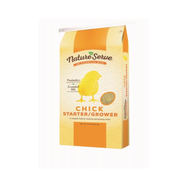 Picture of Belstra Milling 124011 40 lbs NatureServe Chick Starter & Grower with Essential Oils
