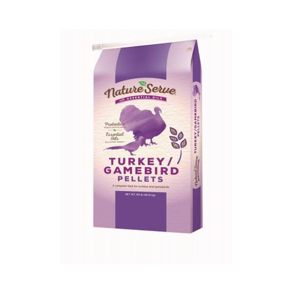 Picture of Belstra Milling 124009 40 lbs NatureServe Turkey & Gamebird Pellets with Essential Oils